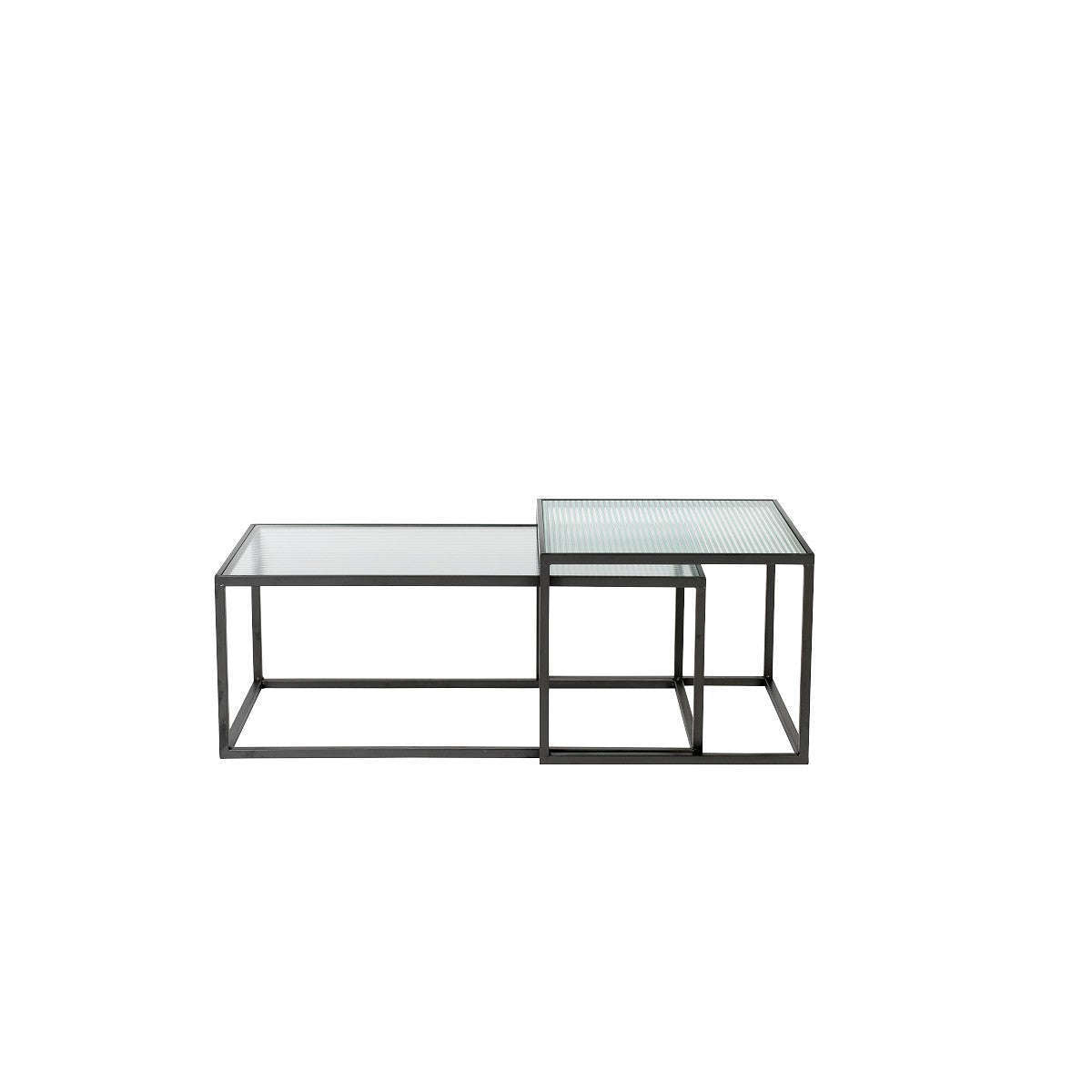 Dutchbone salontafel boli set of 45,00 / 50 x 90 / 50 x 35 / 40 cm