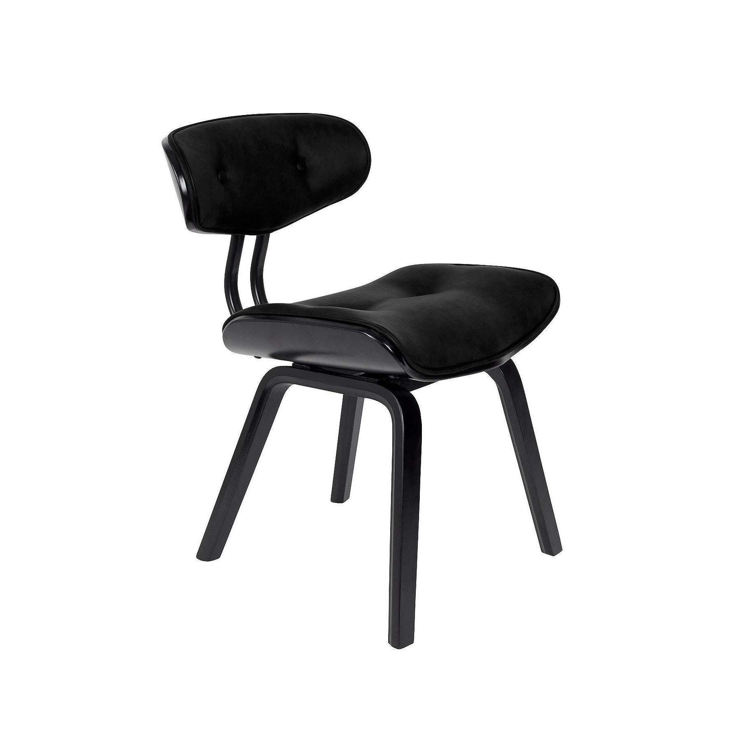 Dutchbone stoel blackwood zwart 55,5 x 51 x 78 cm