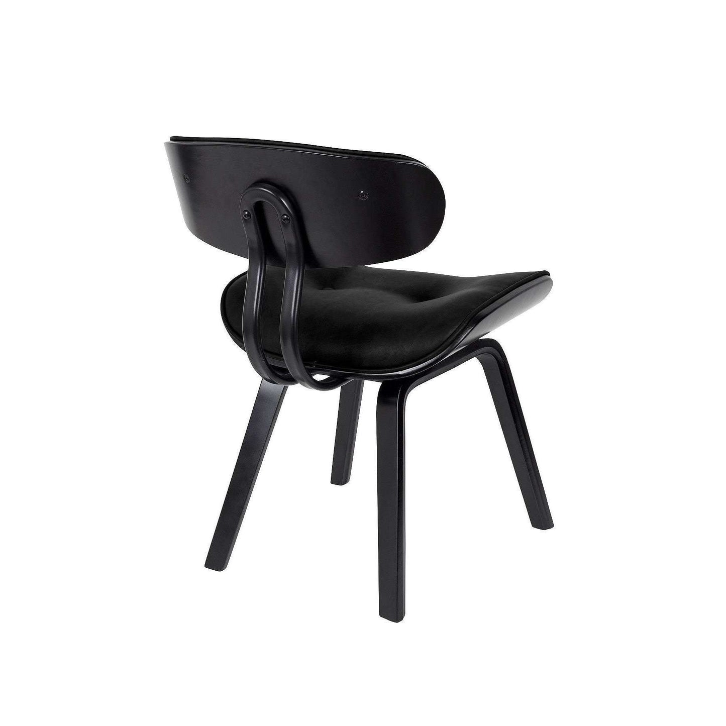 Dutchbone stoel blackwood zwart 55,5 x 51 x 78 cm