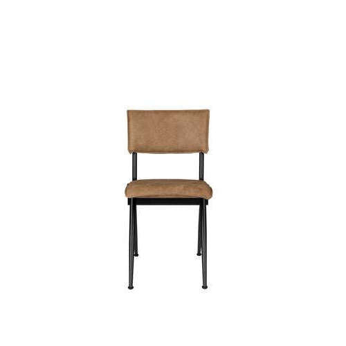 Dutchbone stoel new willow mocha 54,5 x 39,5 x 82,5 cm