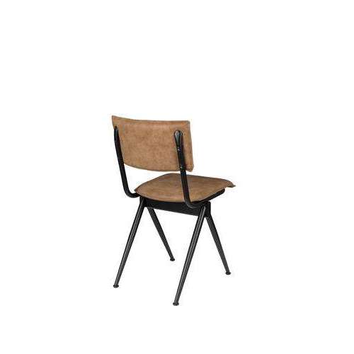 Dutchbone stoel new willow mocha 54,5 x 39,5 x 82,5 cm