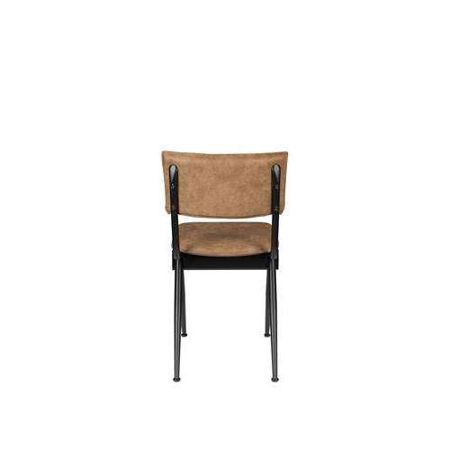 Dutchbone stoel new willow mocha 54,5 x 39,5 x 82,5 cm