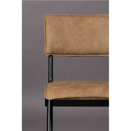 Dutchbone stoel new willow mocha 54,5 x 39,5 x 82,5 cm