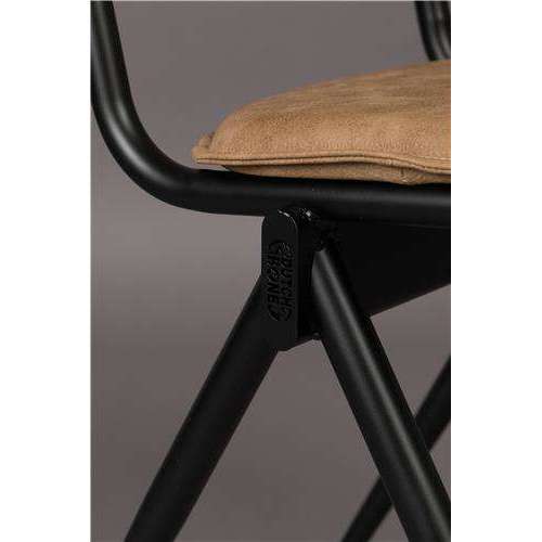 Dutchbone stoel new willow mocha 54,5 x 39,5 x 82,5 cm