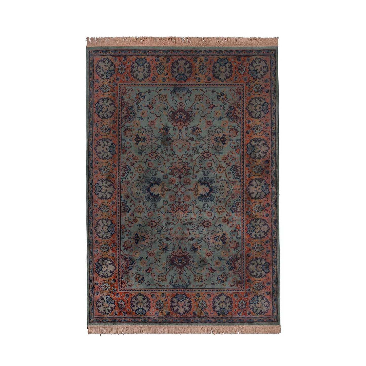 Dutchbone vloerkleed bid old groen 200 x 300 x 0,6 cm