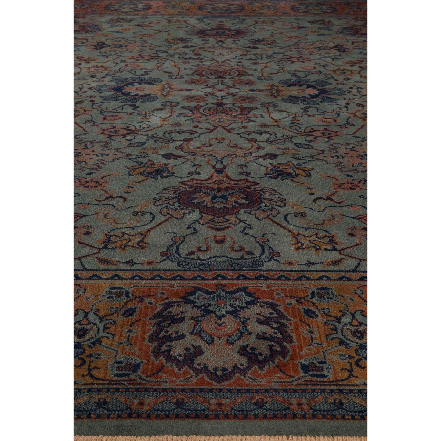 Dutchbone vloerkleed bid old groen 200 x 300 x 0,6 cm