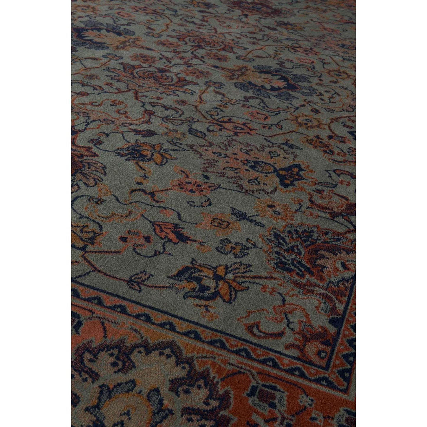 Dutchbone vloerkleed bid old groen 200 x 300 x 0,6 cm