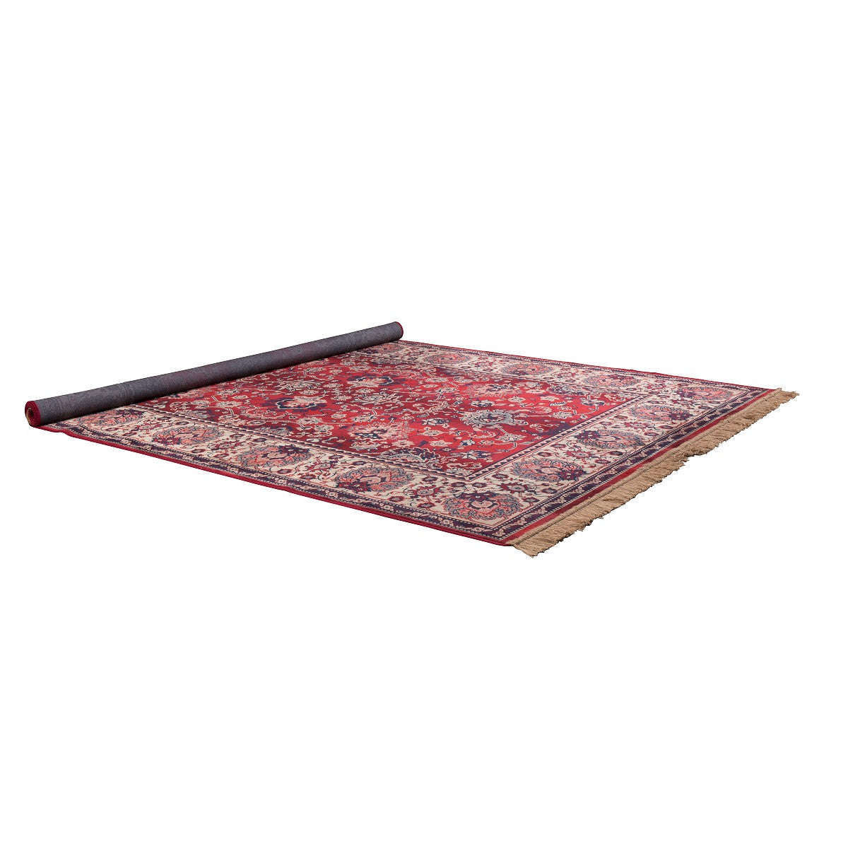 Dutchbone vloerkleed bid old rood 170 x 240 x 0,6 cm