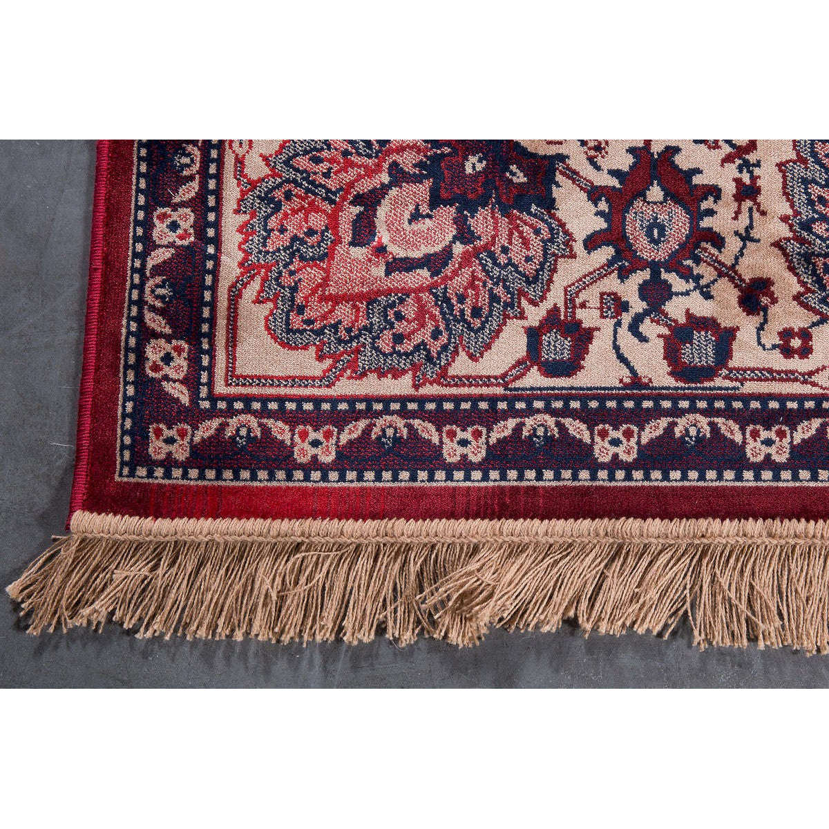 Dutchbone vloerkleed bid old rood 170 x 240 x 0,6 cm