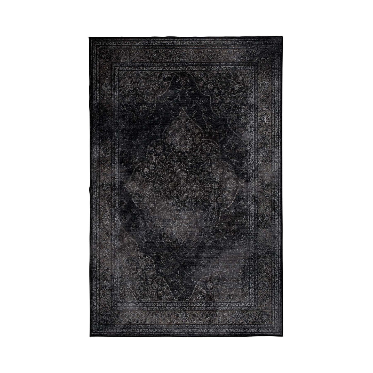 Dutchbone vloerkleed rugged donker 300 x 200 x 0,6 cm