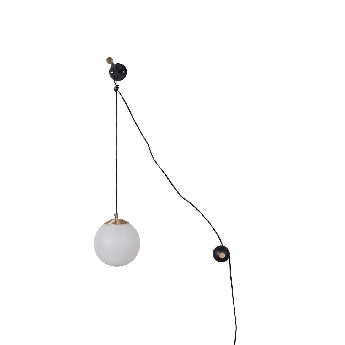 Dutchbone wandlamp bulan 31,5 x 63 x 76 cm