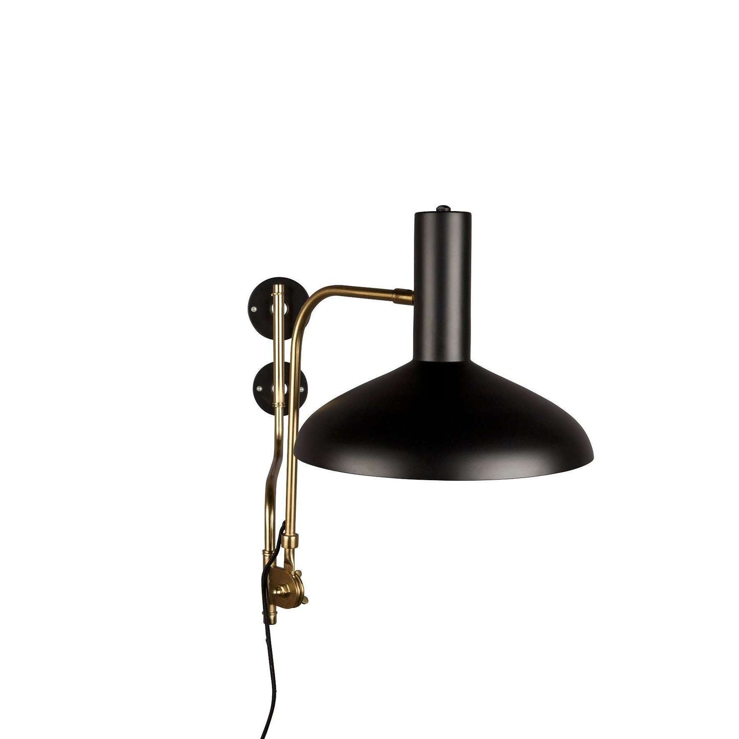 Dutchbone wandlamp devi zwart 70 x 29 x 49 cm
