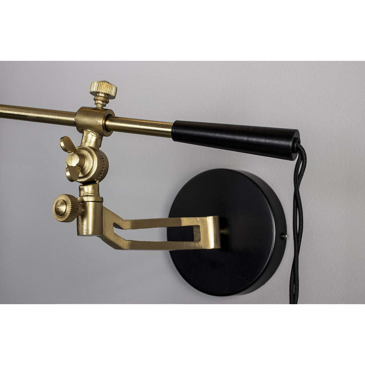 Dutchbone wandlamp penelope zwart 19 x 60 x 19 cm