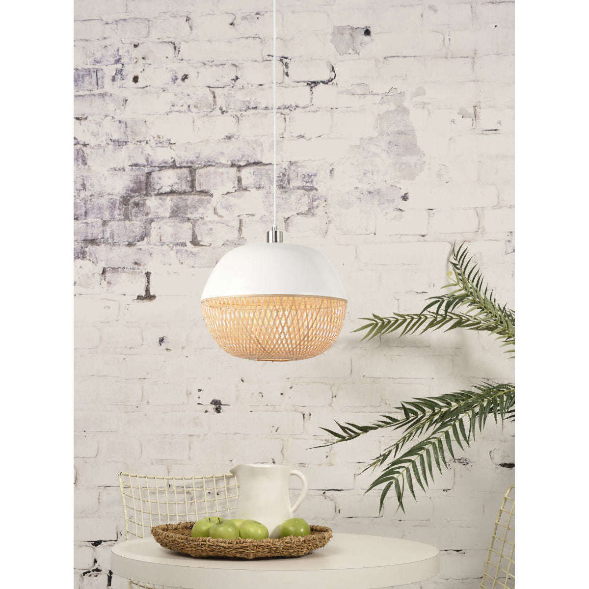 Good&Mojo Hanglamp bamboe Mekong rond