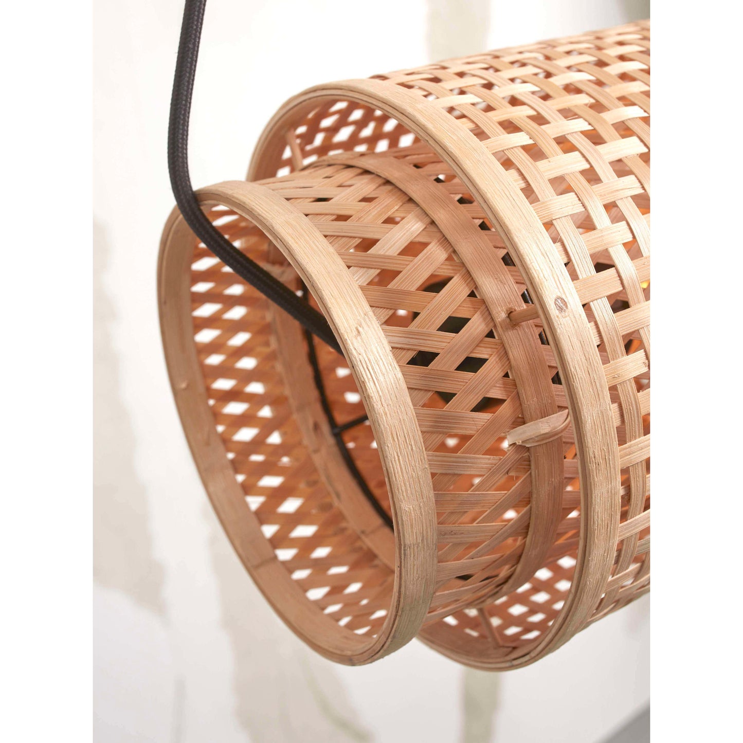 GOOD&MOJO hanglamp bhutan cilinder 18 cm naturel