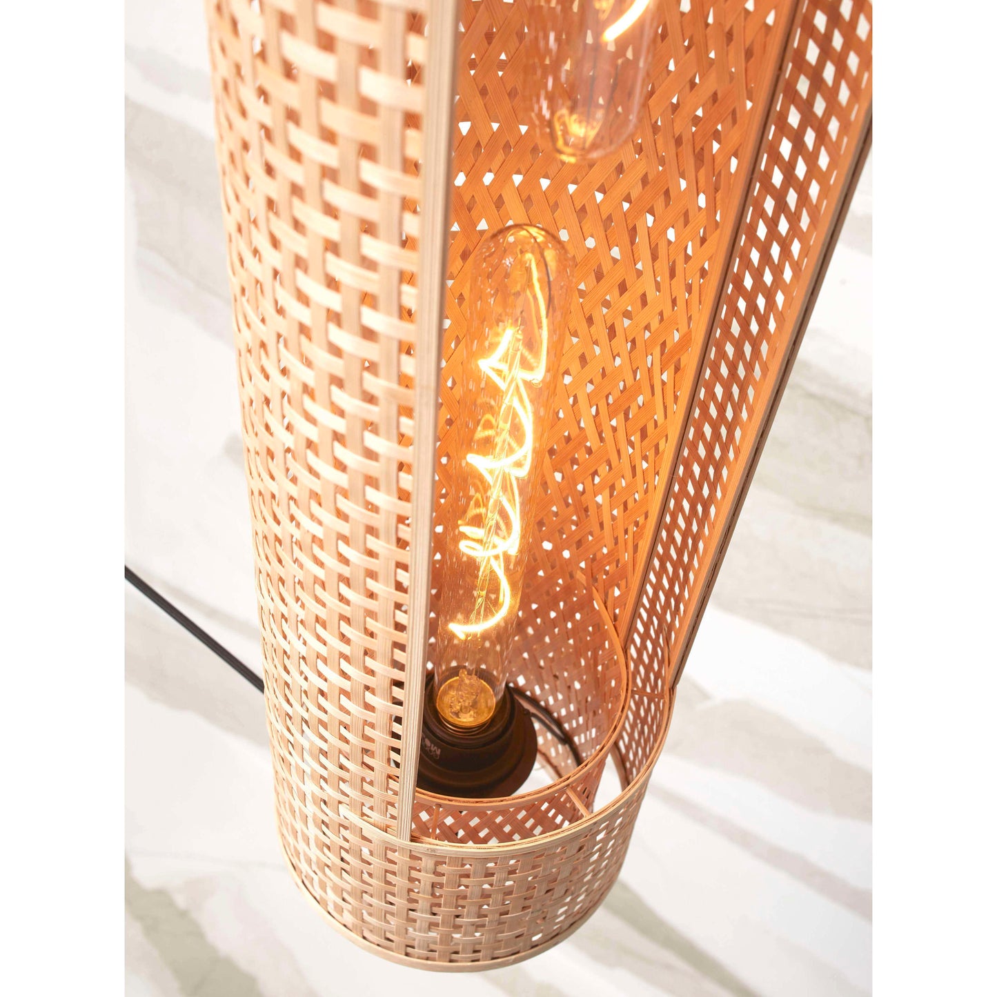 GOOD&MOJO hanglamp bhutan cilinder 18 cm naturel