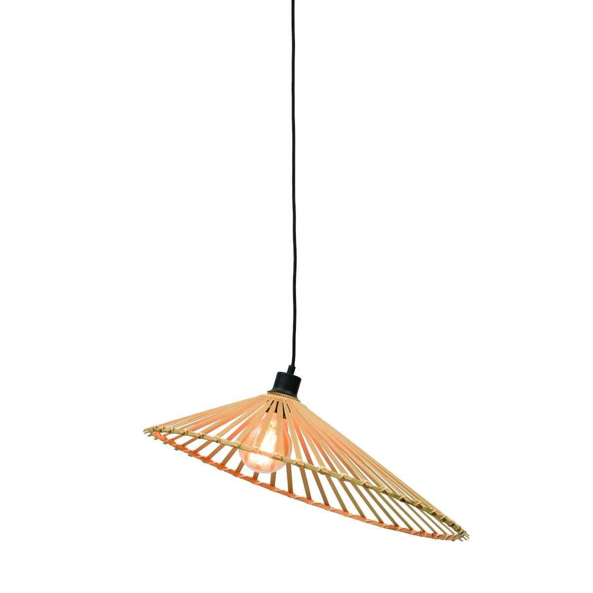 Good&Mojo Hanglamp Bromo asymetrisch 60 cm naturel L