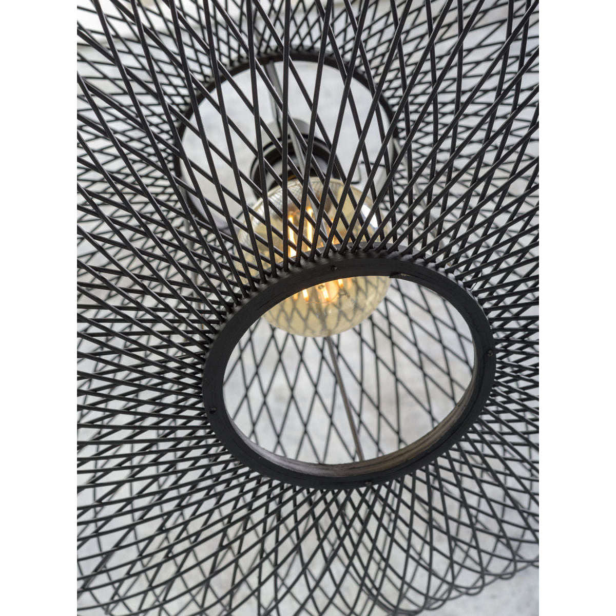 Good&Mojo Hanglamp Cango 60 cm zwart