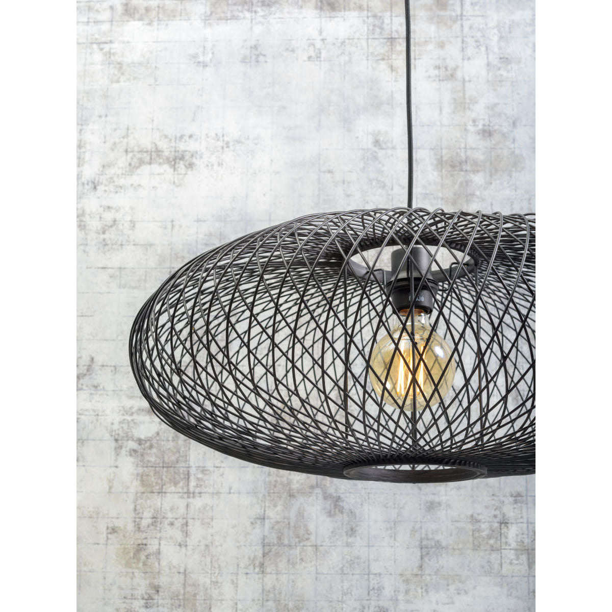 Good&Mojo Hanglamp Cango 60 cm zwart
