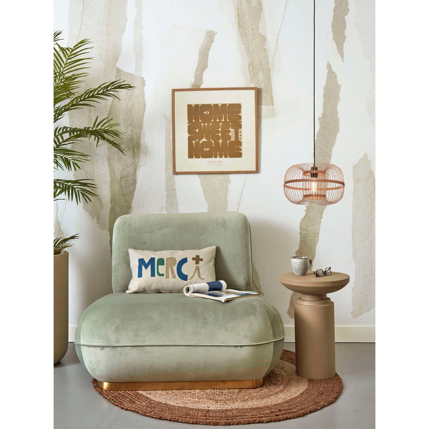 GOOD&MOJO hanglamp hokkaido 38 cm S naturel