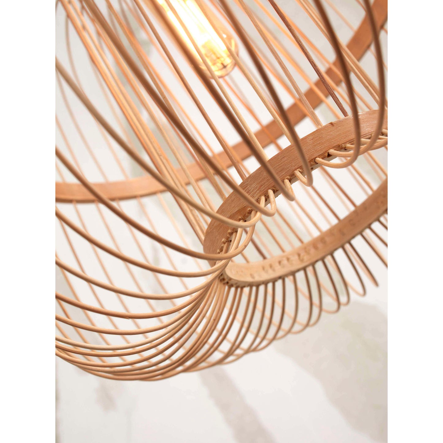 GOOD&MOJO hanglamp hokkaido 38 cm S naturel