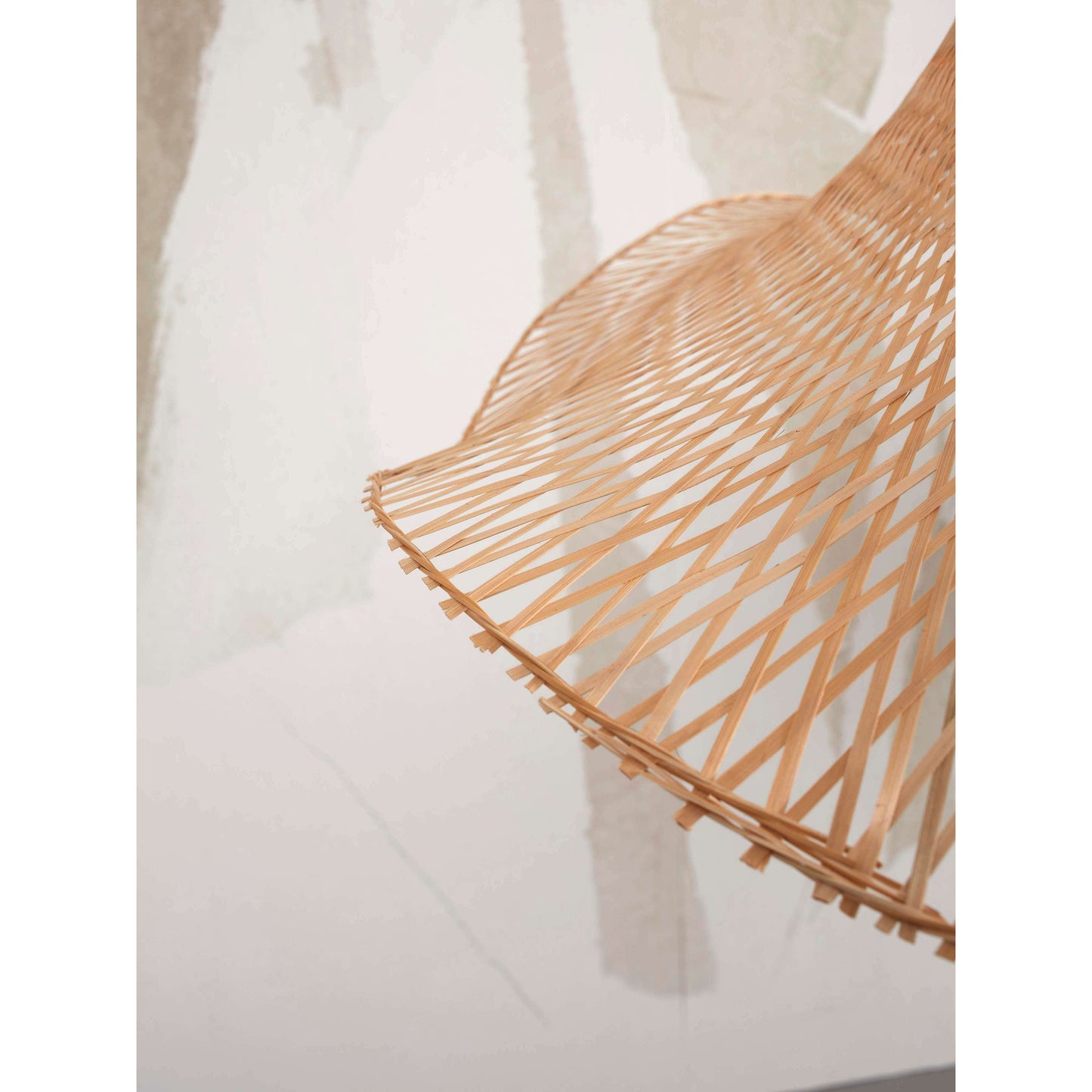 GOOD&MOJO hanglamp ibiza wavy 65 cm L naturel