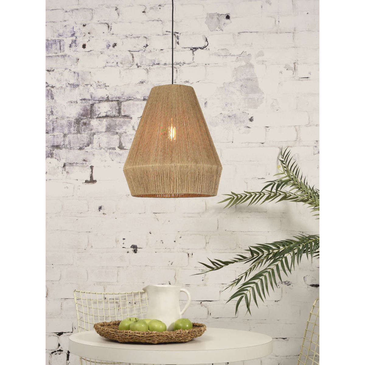 Good&Mojo Hanglamp Iguazu jute naturel S