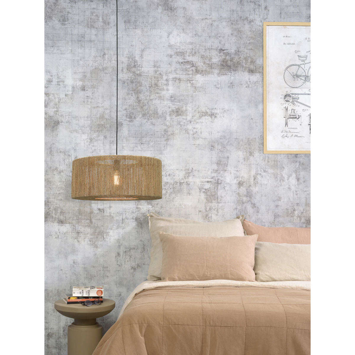 Good&Mojo Hanglamp Iguazu rond / recht 60 cm L