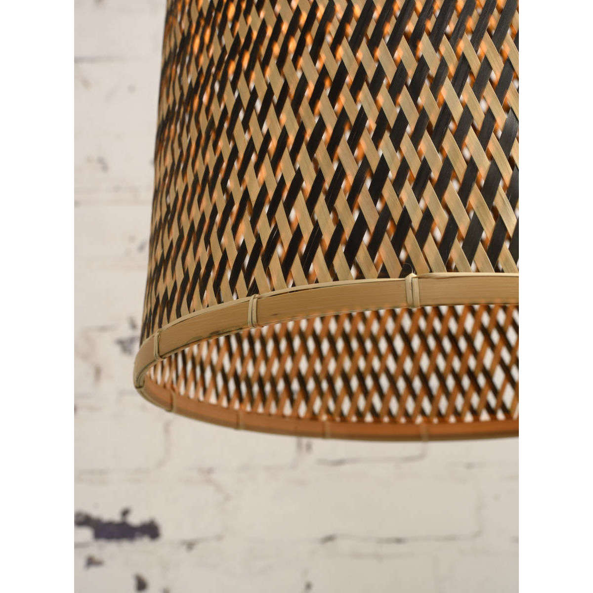 Good&Mojo Hanglamp Kalimantan bamboe / taps L