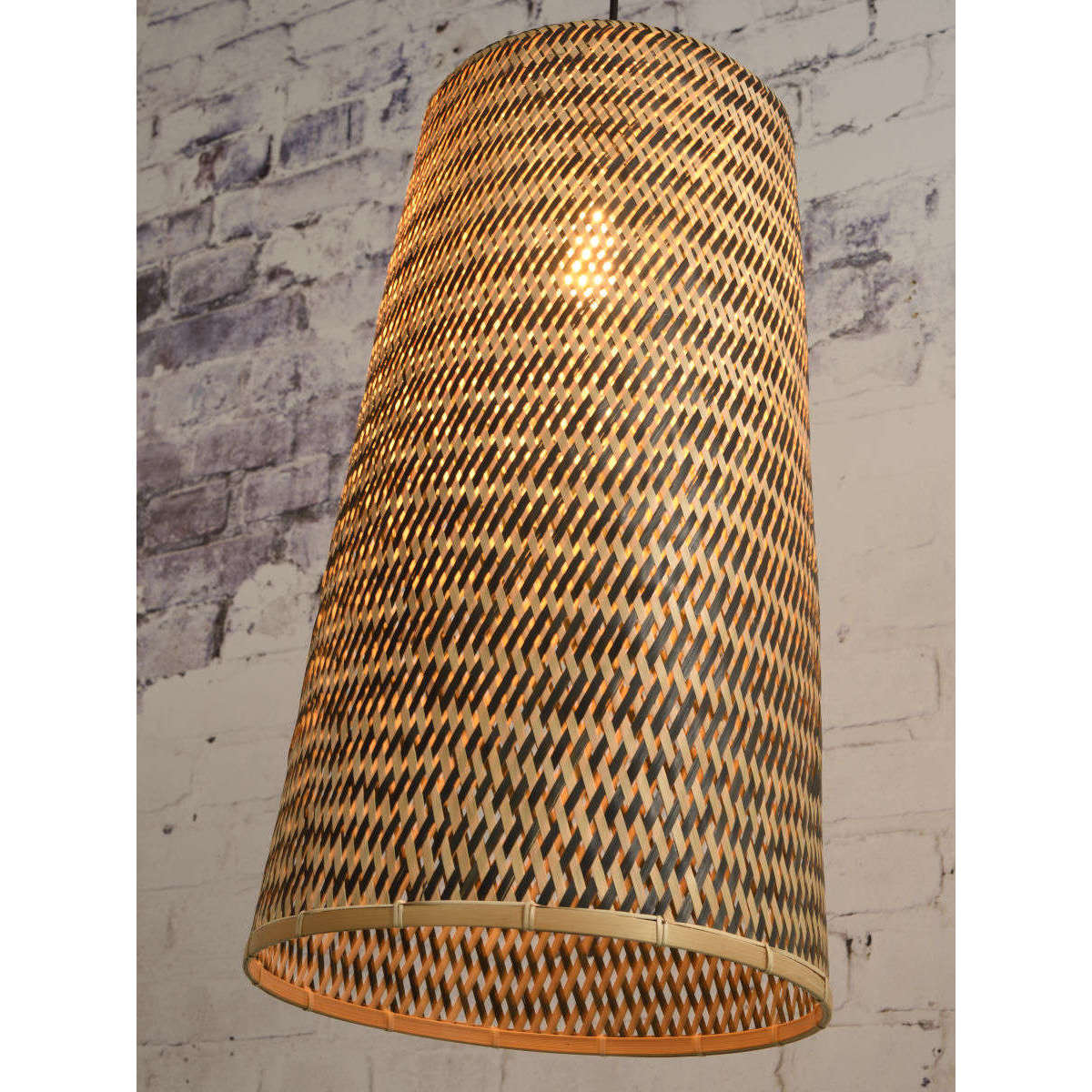 Good&Mojo Hanglamp Kalimantan bamboe / taps L