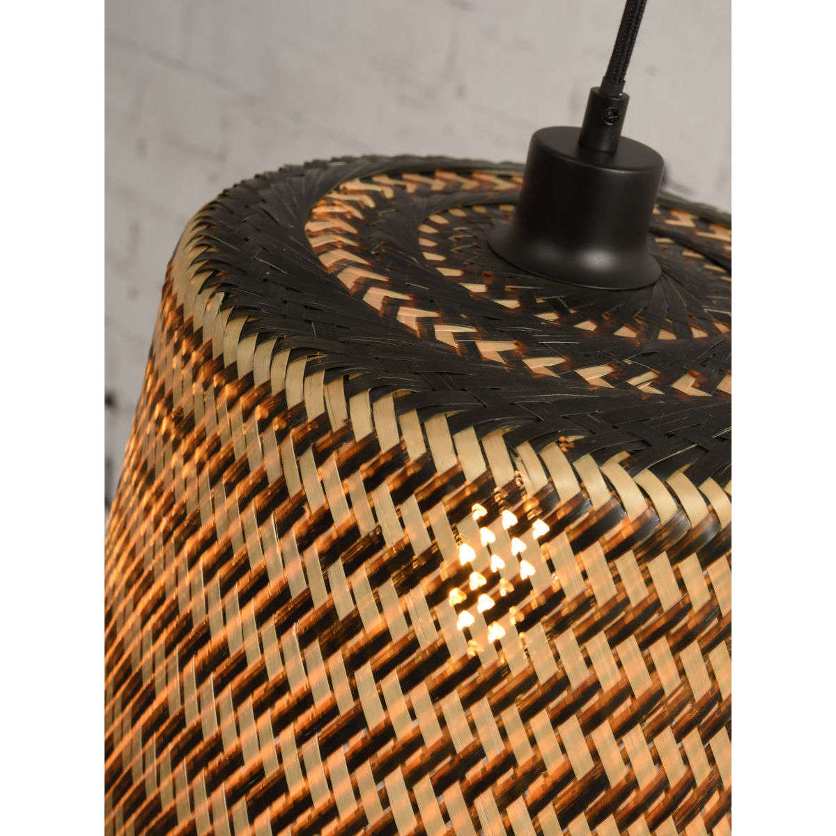 Good&Mojo Hanglamp Kalimantan bamboe / taps L
