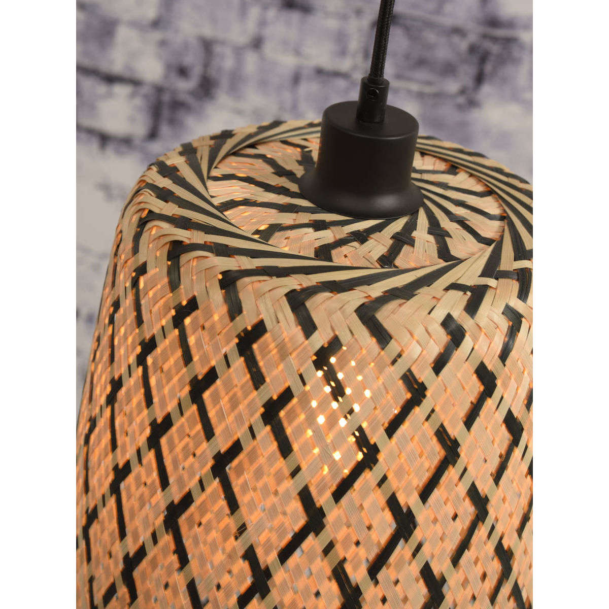 Good&Mojo Hanglamp Kalimantan bamboe / taps S