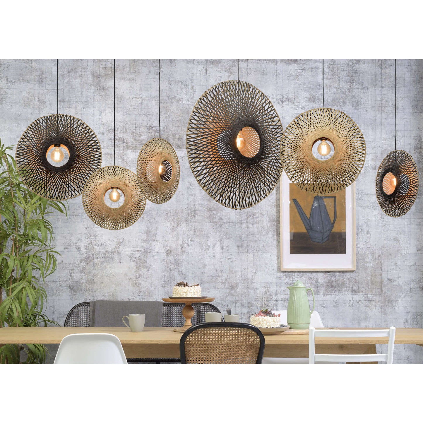 Good&Mojo Hanglamp Kalimantan / verticaal L