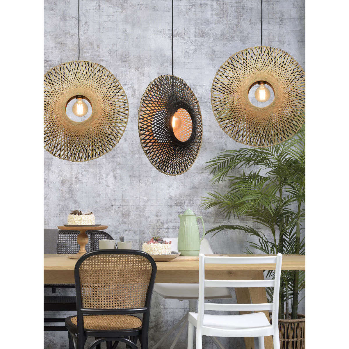 Good&Mojo Hanglamp Kalimantan / verticaal M