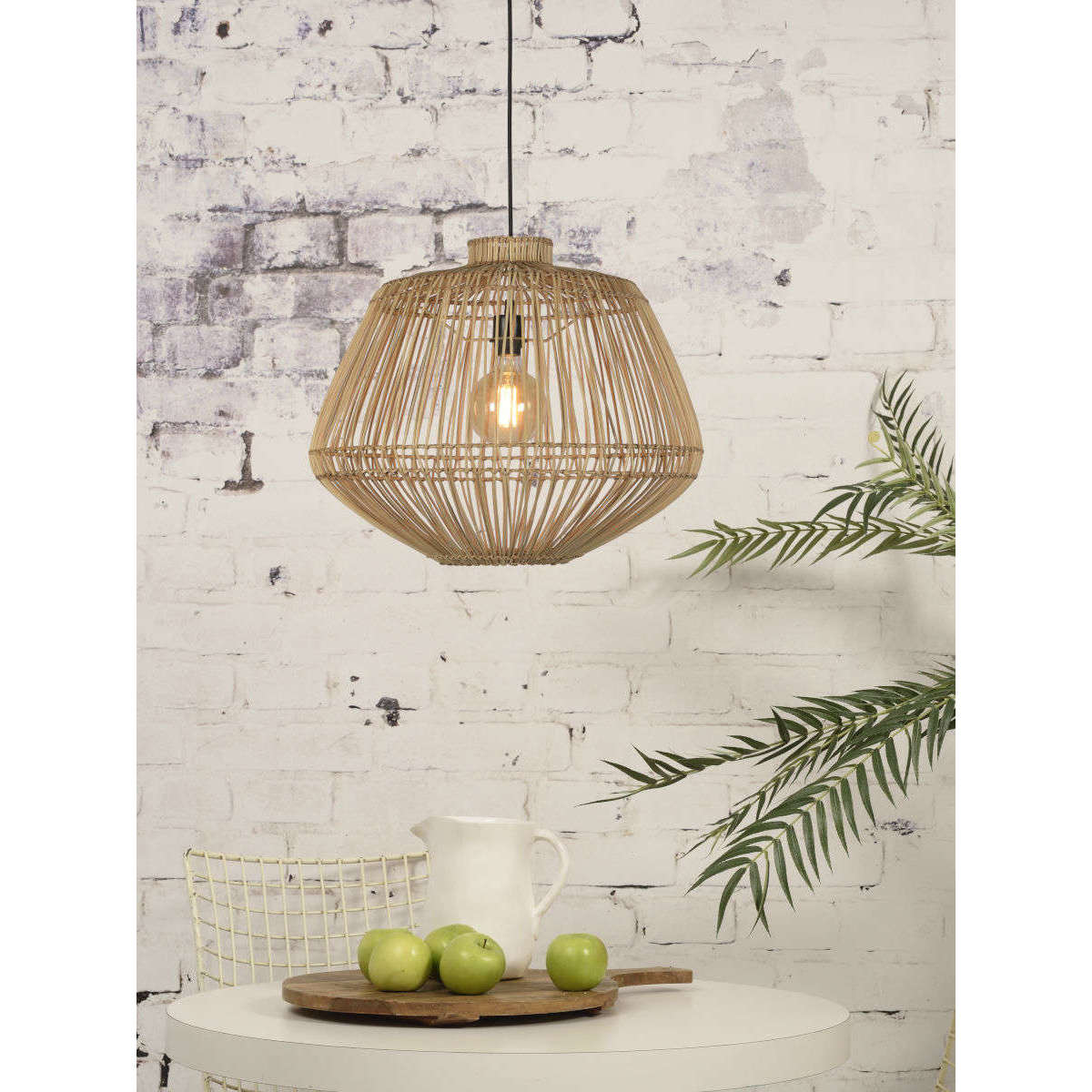 GOOD&MOJO Hanglamp Madagascar rotan naturel