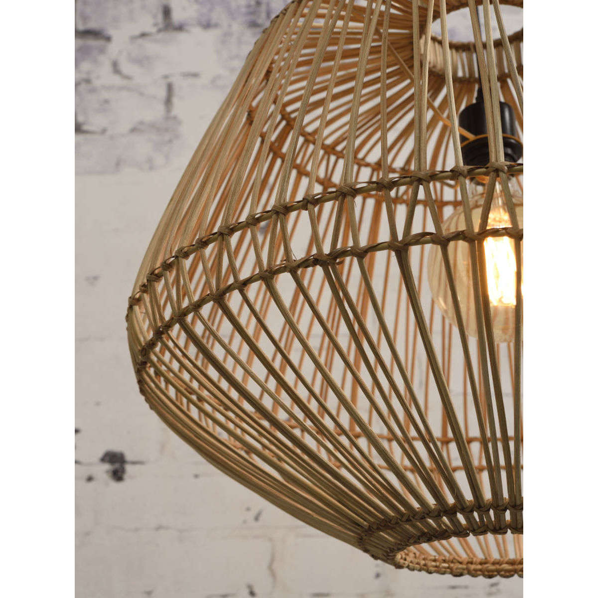 GOOD&MOJO Hanglamp Madagascar rotan naturel