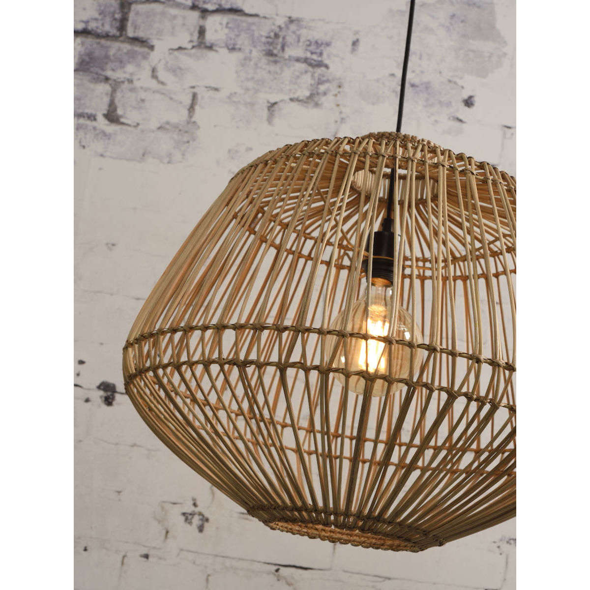 GOOD&MOJO Hanglamp Madagascar rotan naturel