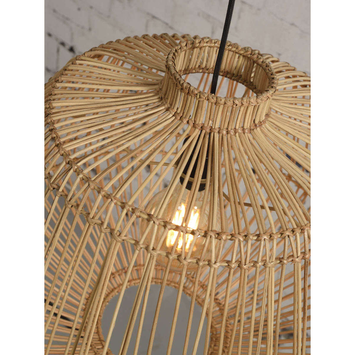 GOOD&MOJO Hanglamp Madagascar rotan naturel