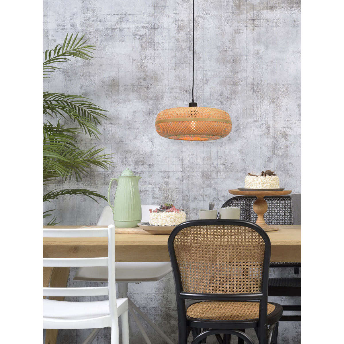 Good&Mojo Hanglamp Palawan 40 cm naturel S
