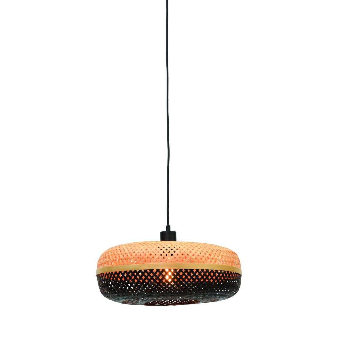 Good&Mojo Hanglamp Palawan 40 cm naturel / zw S