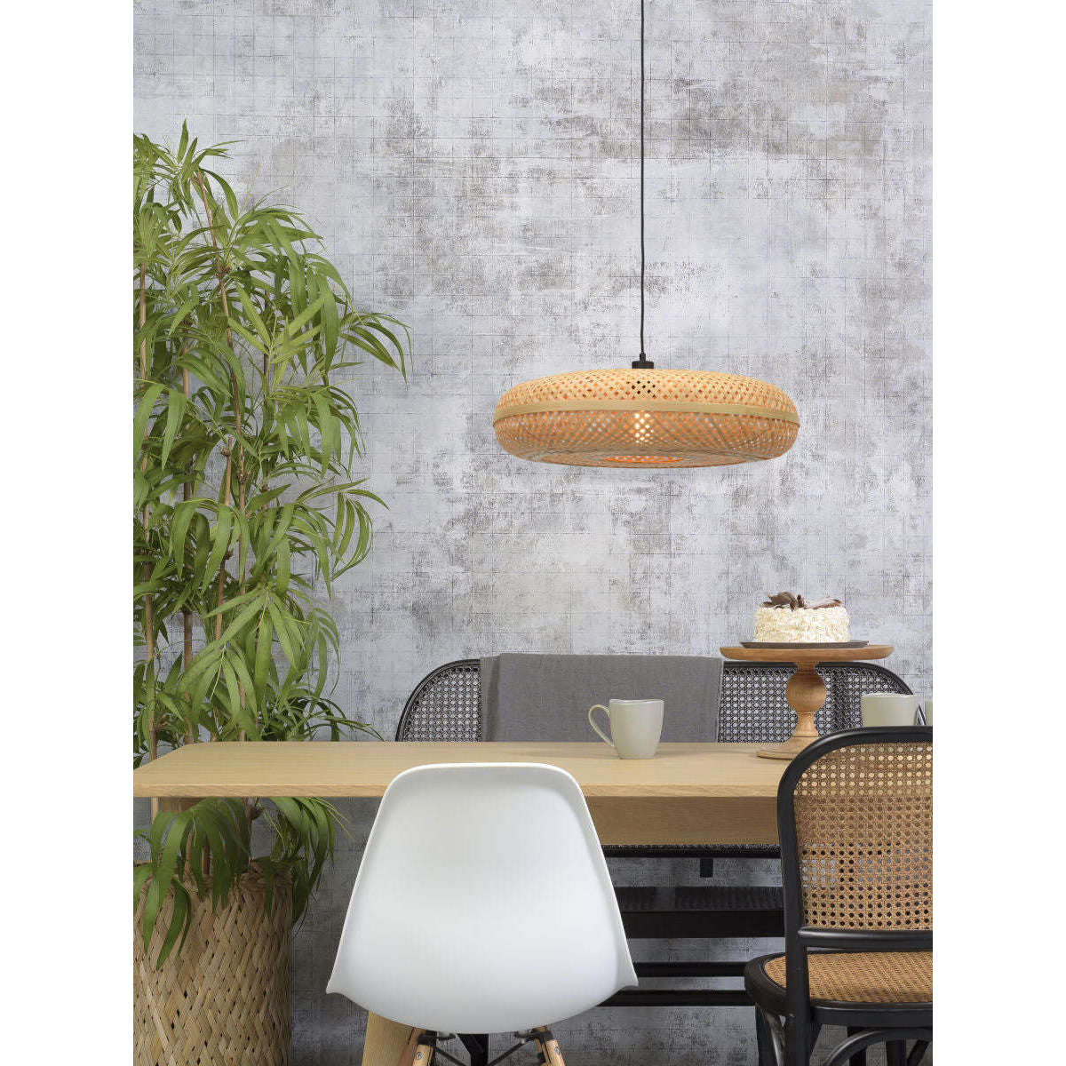 Good&Mojo Hanglamp Palawan 60 cm naturel L