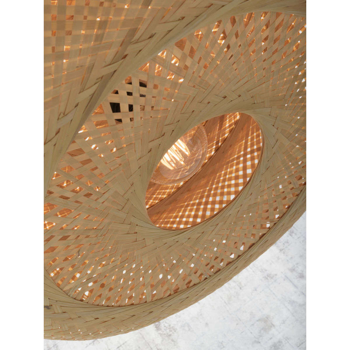Good&Mojo Hanglamp Palawan 60 cm naturel L
