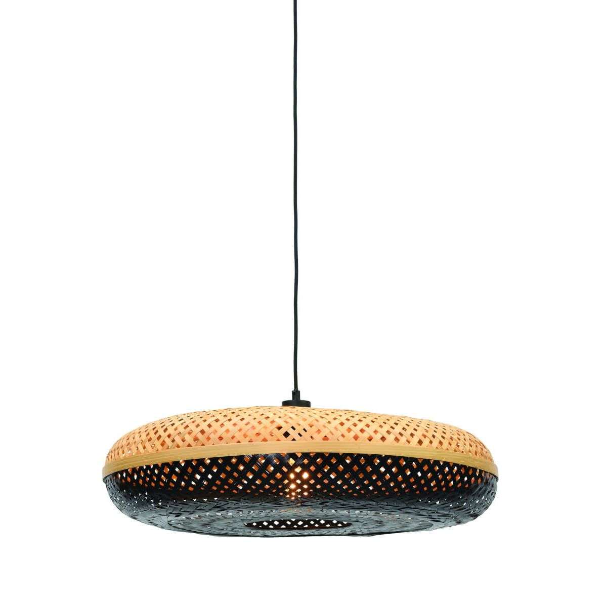 Good&Mojo Hanglamp Palawan 60 cm naturel / zw L