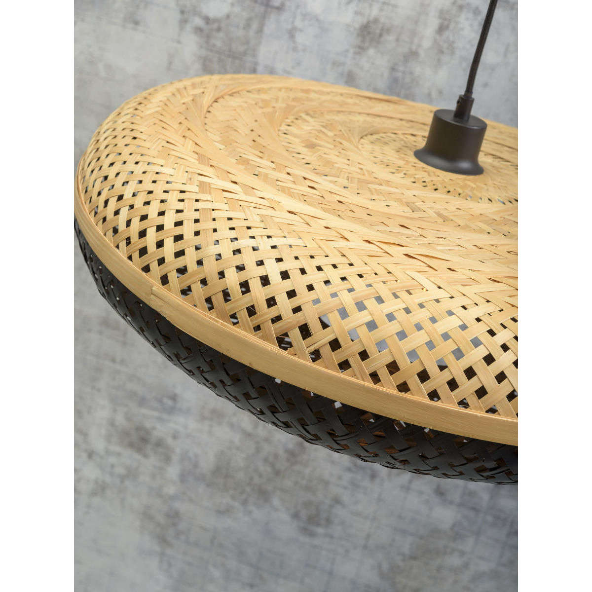 Good&Mojo Hanglamp Palawan 60 cm naturel / zw L