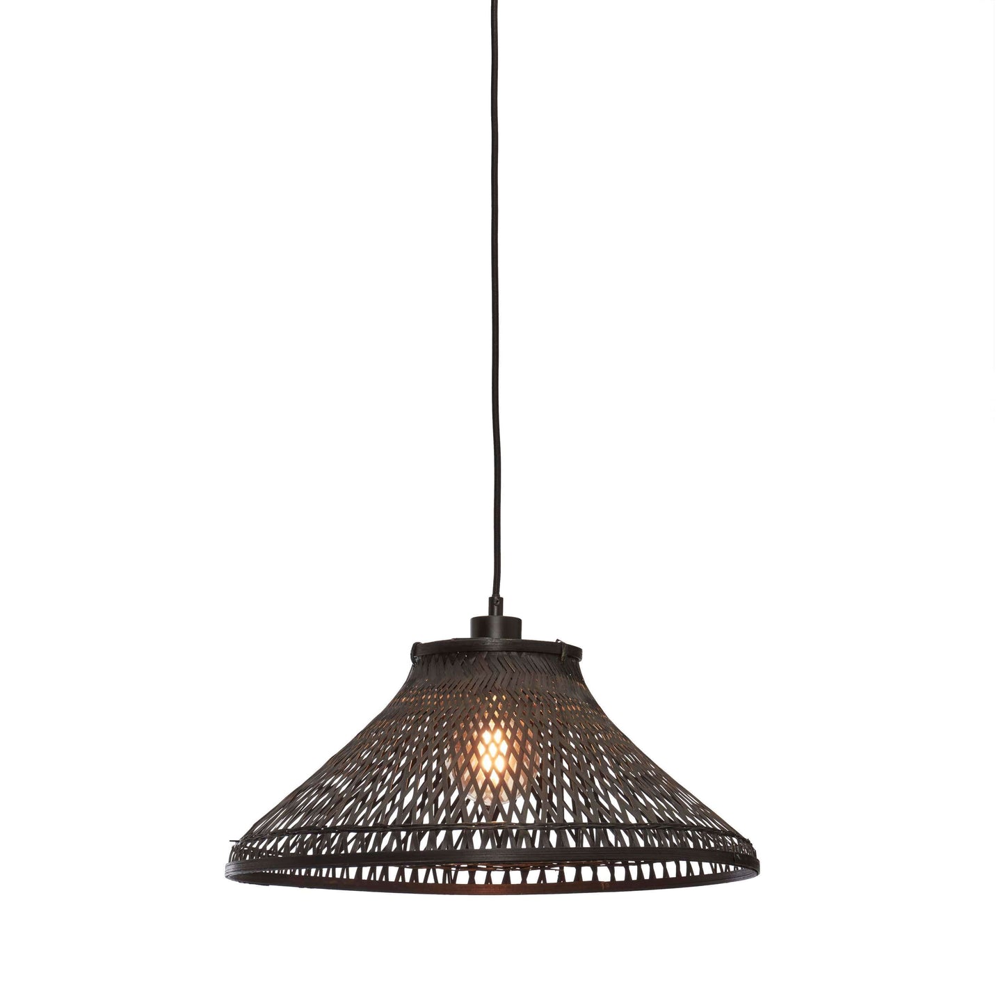GOOD&MOJO hanglamp tahiti 45 cm zwart