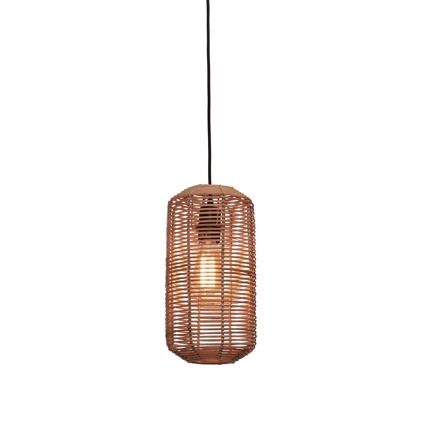 GOOD&MOJO hanglamp tanami koker 18 cm L naturel