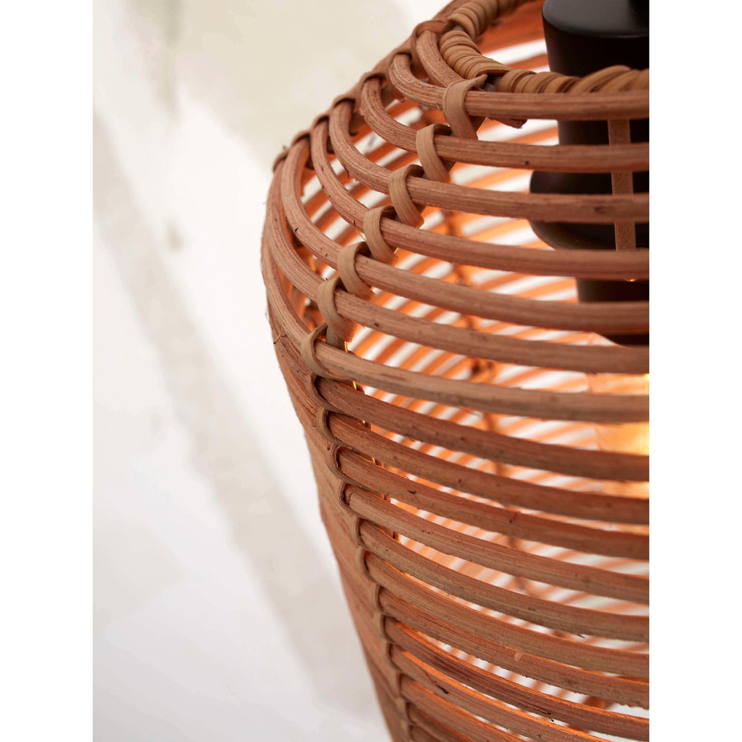 GOOD&MOJO hanglamp tanami koker 18 cm L naturel