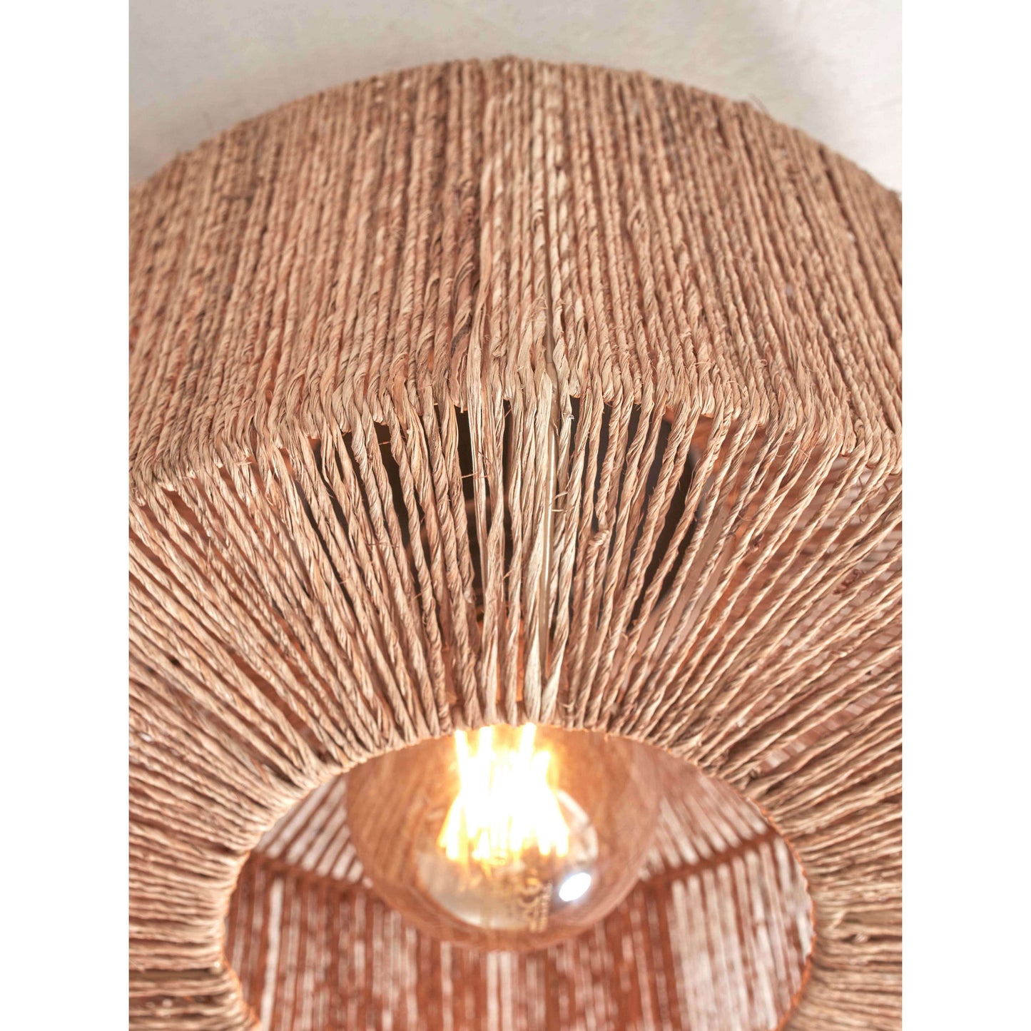GOOD&MOJO plafonniere iguazu rond 30 cm S naturel