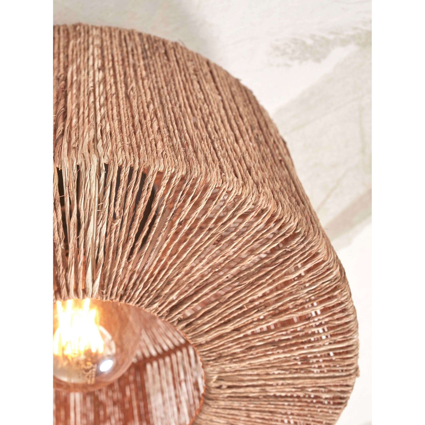 GOOD&MOJO plafonniere iguazu rond 30 cm S naturel