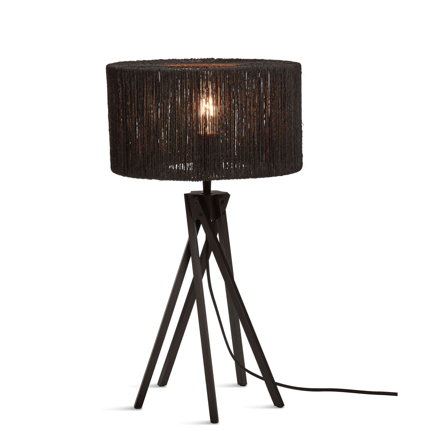 GOOD&MOJO tafellamp iguazu 5-poot 30 cm zwart